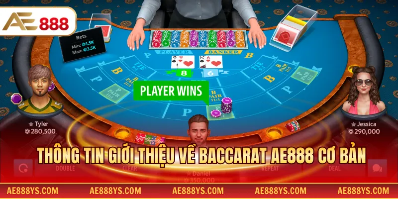 Thông tin giới thiệu về Baccarat AE888 cơ bản